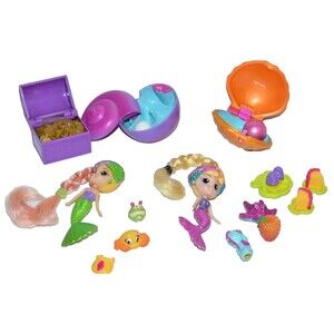 Waverly & The Magic Seashells Mermaids dolls‎ etc.. Mini Toys Sea Creatures